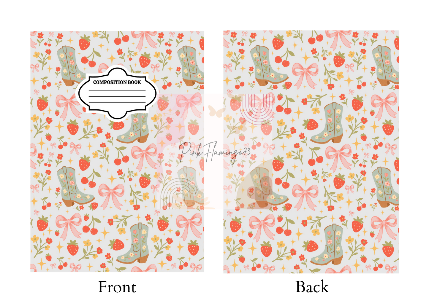 Western Coquette - Comp Notebook Covers - Vinyl