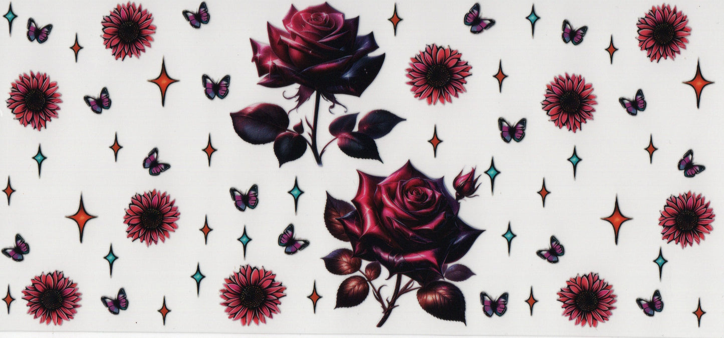 Roses (Maroon) - Wrap
