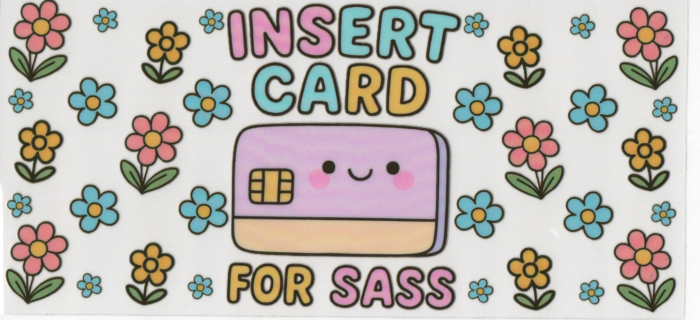 Insert Card For Sass - Wrap