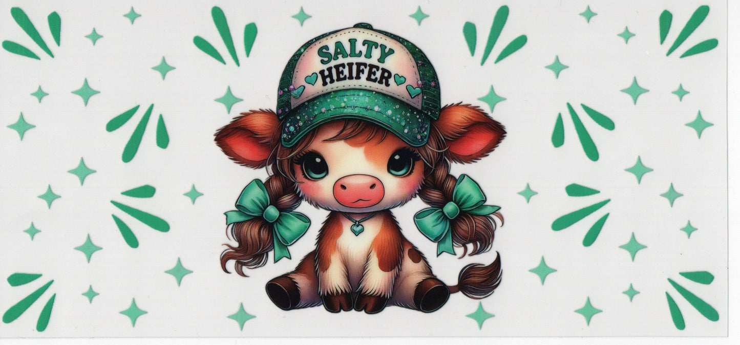 Salty Heifer (Green) - Wrap