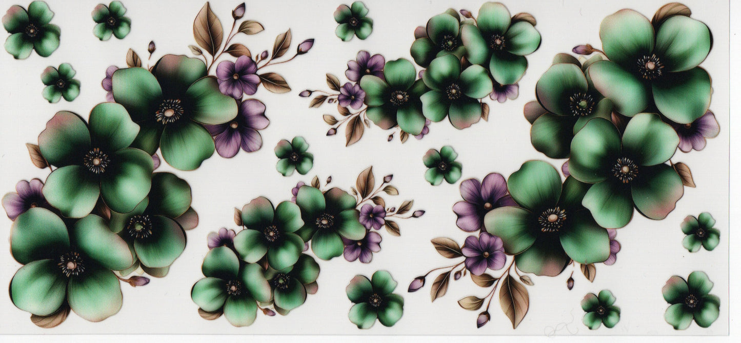 Green Blossoms - Wrap