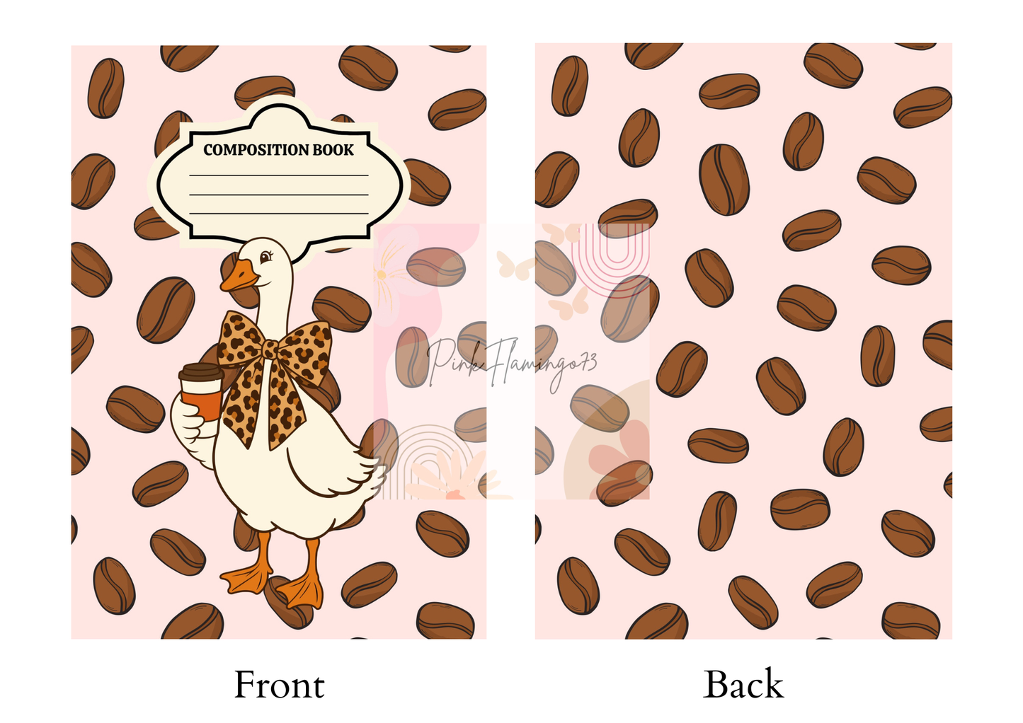 Coffee Goose - Comp Notebook Covers - Vinyl
