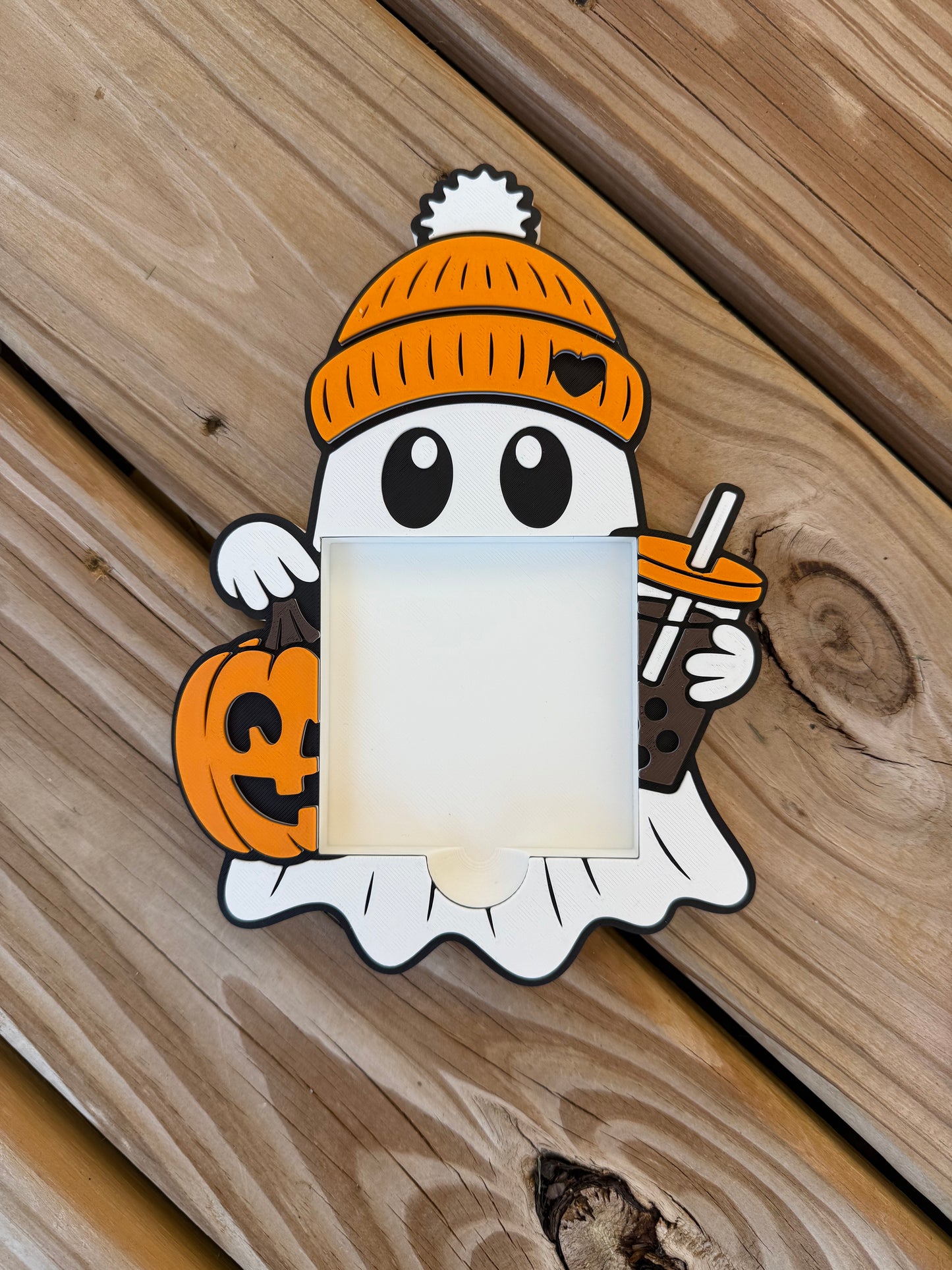 Coffee Ghost - Post It Note Holder