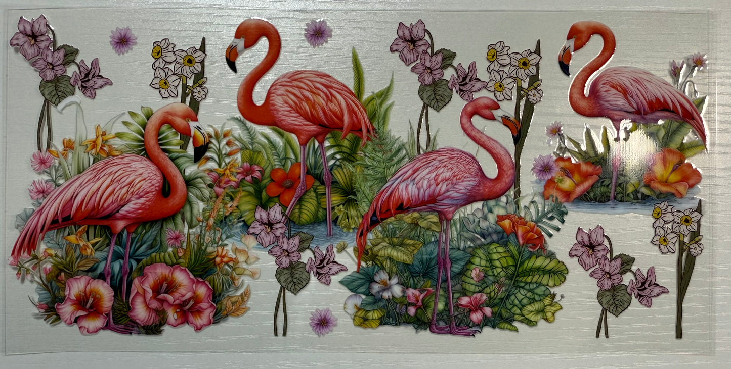 Flamingo w/Iris - Wrap