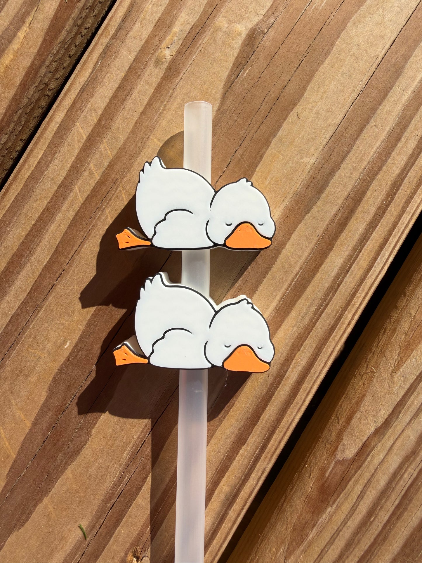 Lazy Goose - 3d Straw Topper