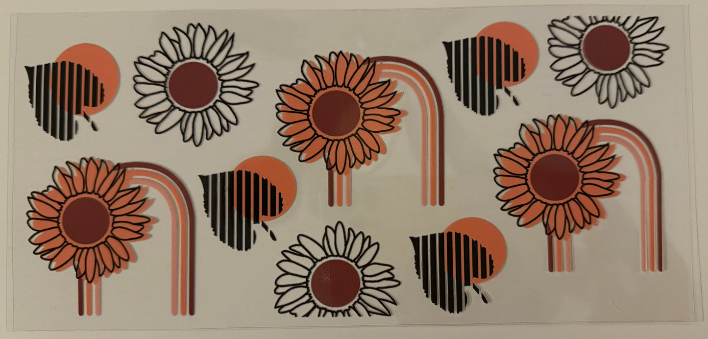 Boho Rainbows & Sunflowers - Wrap