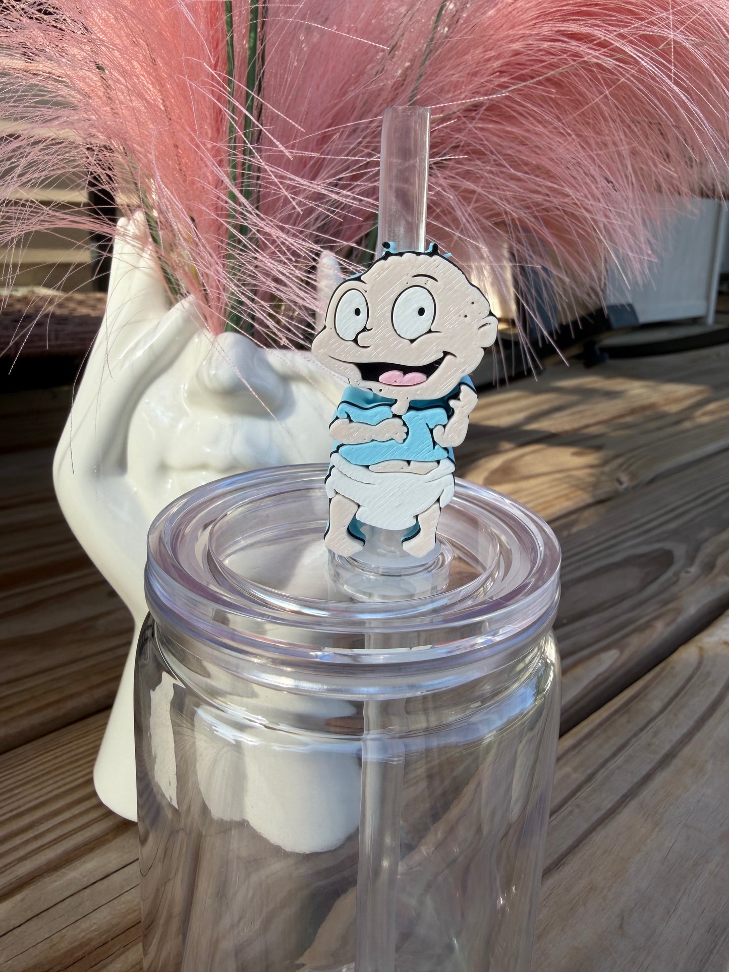 Tom the Baby - 3d Straw Topper