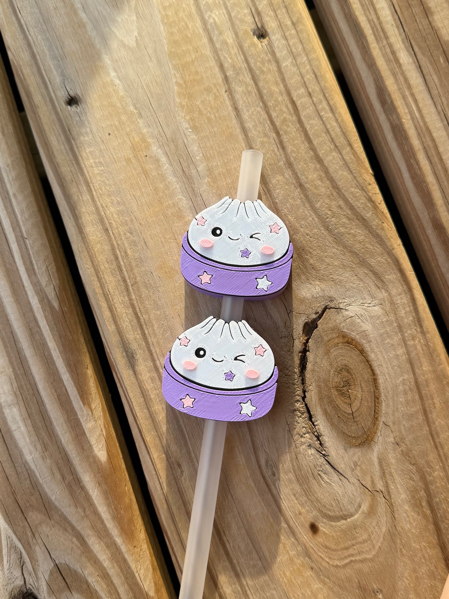 Silky Dumpling - 3d Straw Topper