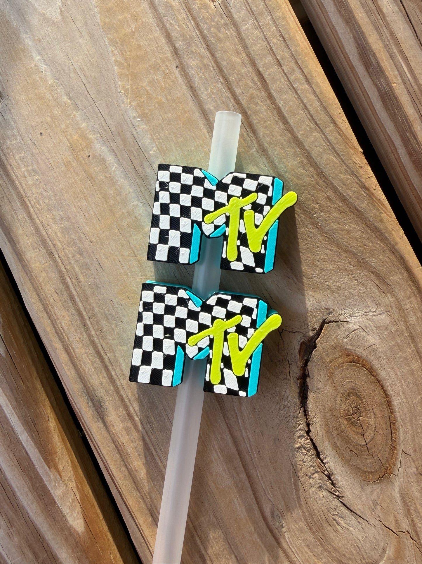 Music Television - 3d Straw Topper