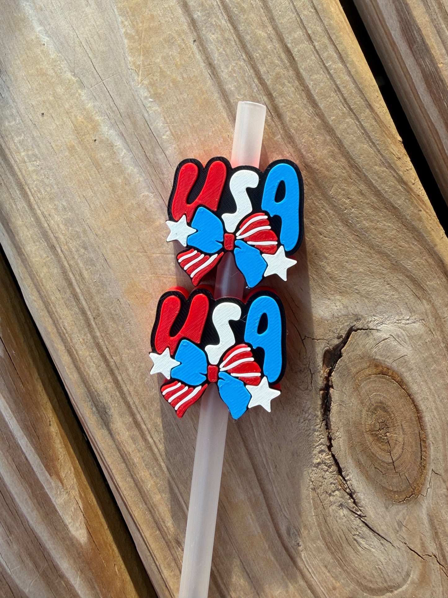 USA - 3d Straw Topper