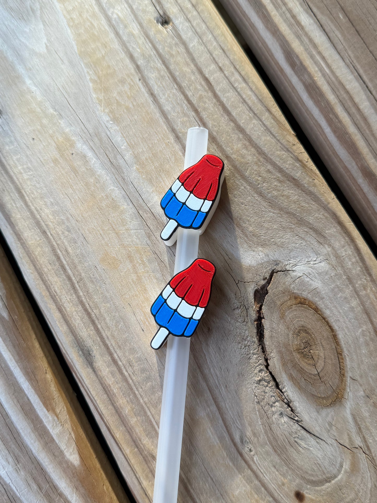 Bomb Pop - 3d Straw Topper