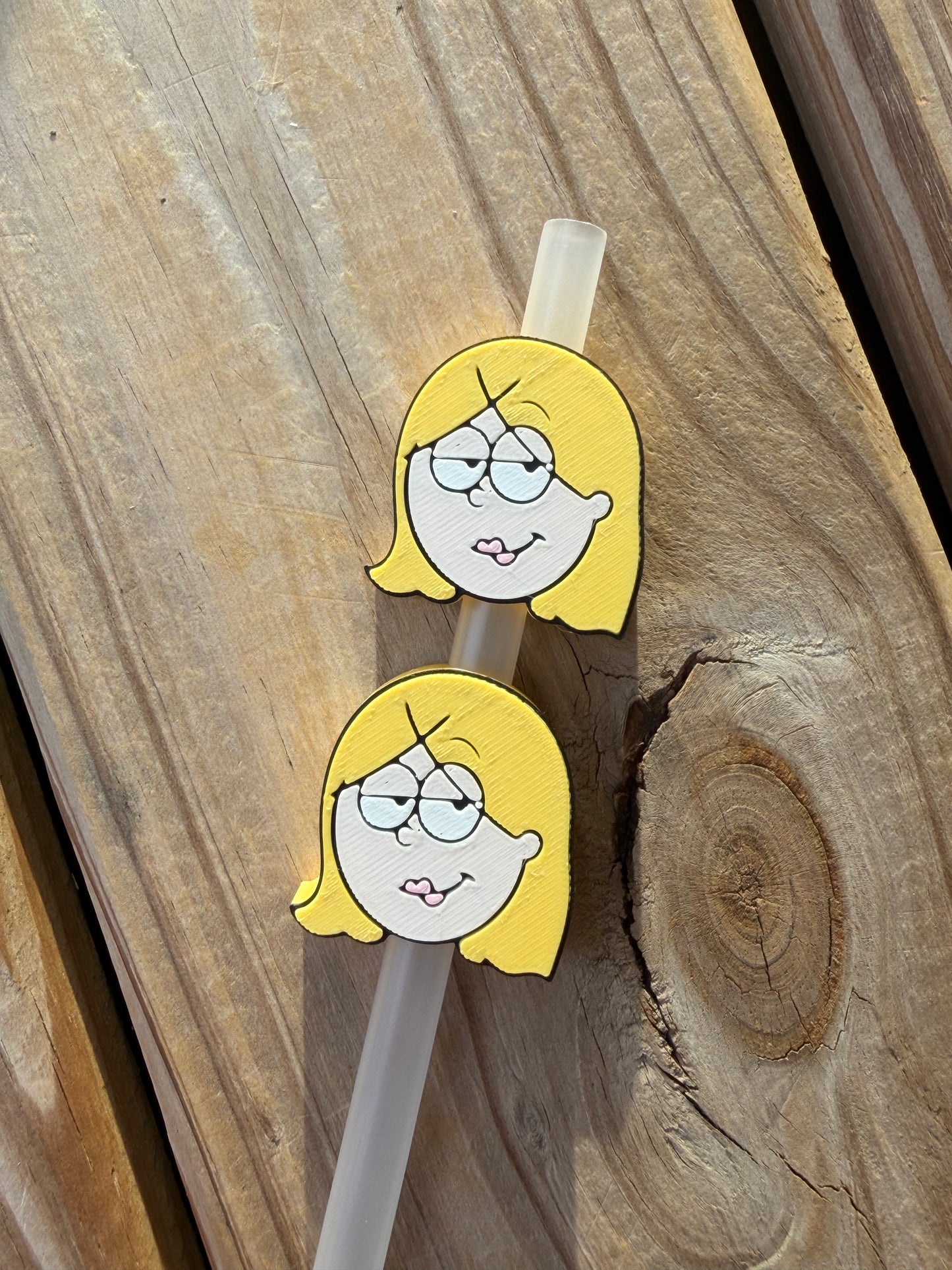 Liz Girl - 3d Straw Topper