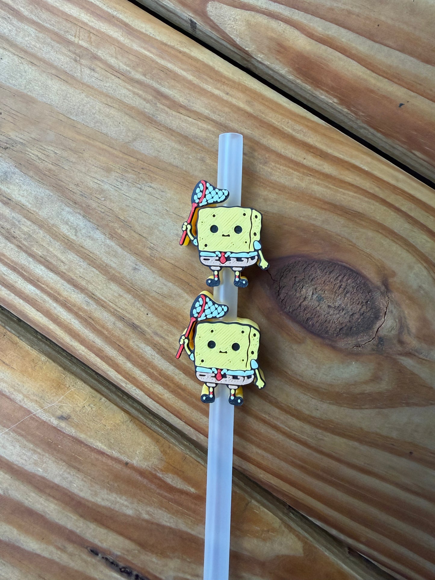 Bob - 3d Straw Topper