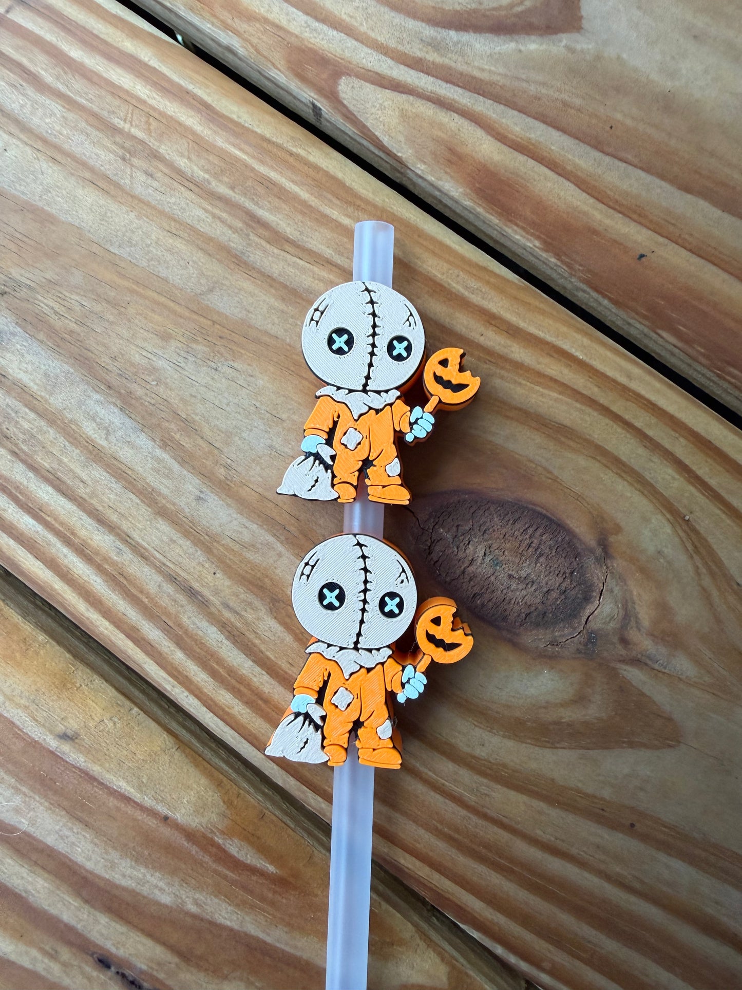 Sam - 3d Straw Topper