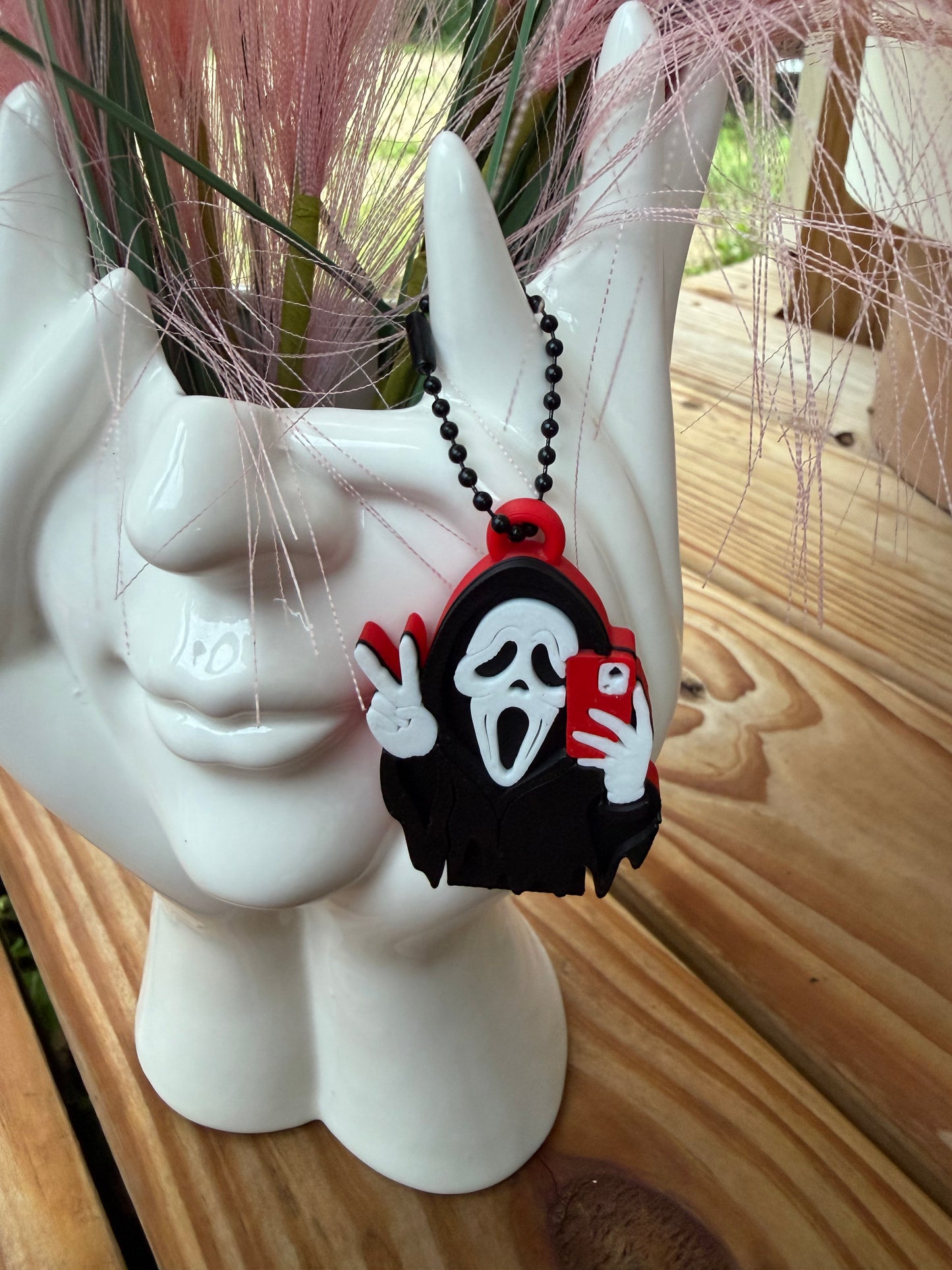 Scream in Peace - 3d Straw Topper