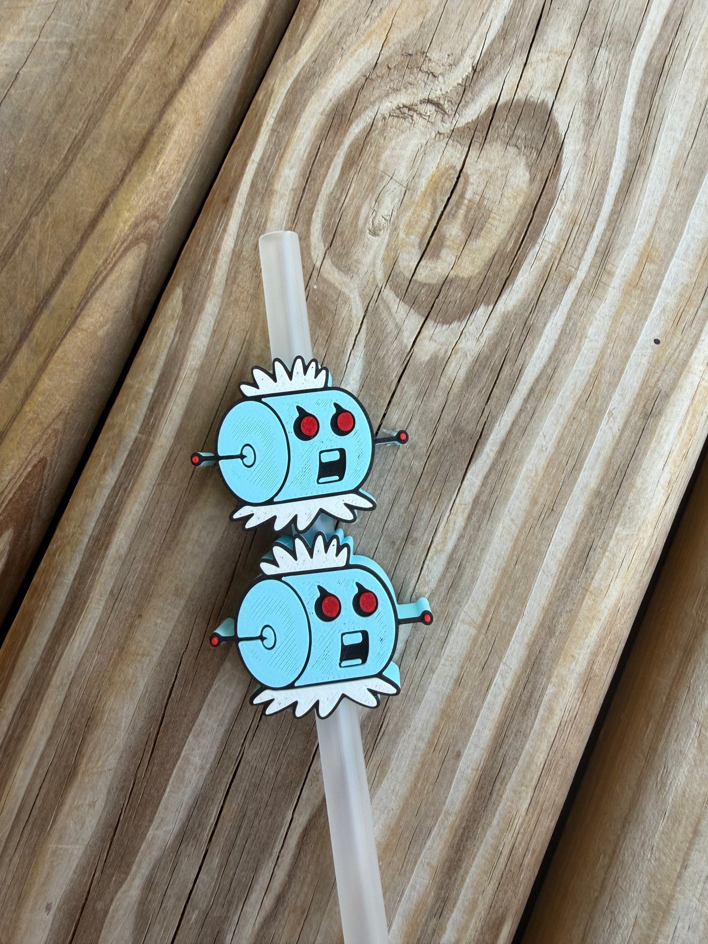 Rosie - 3d Straw Topper