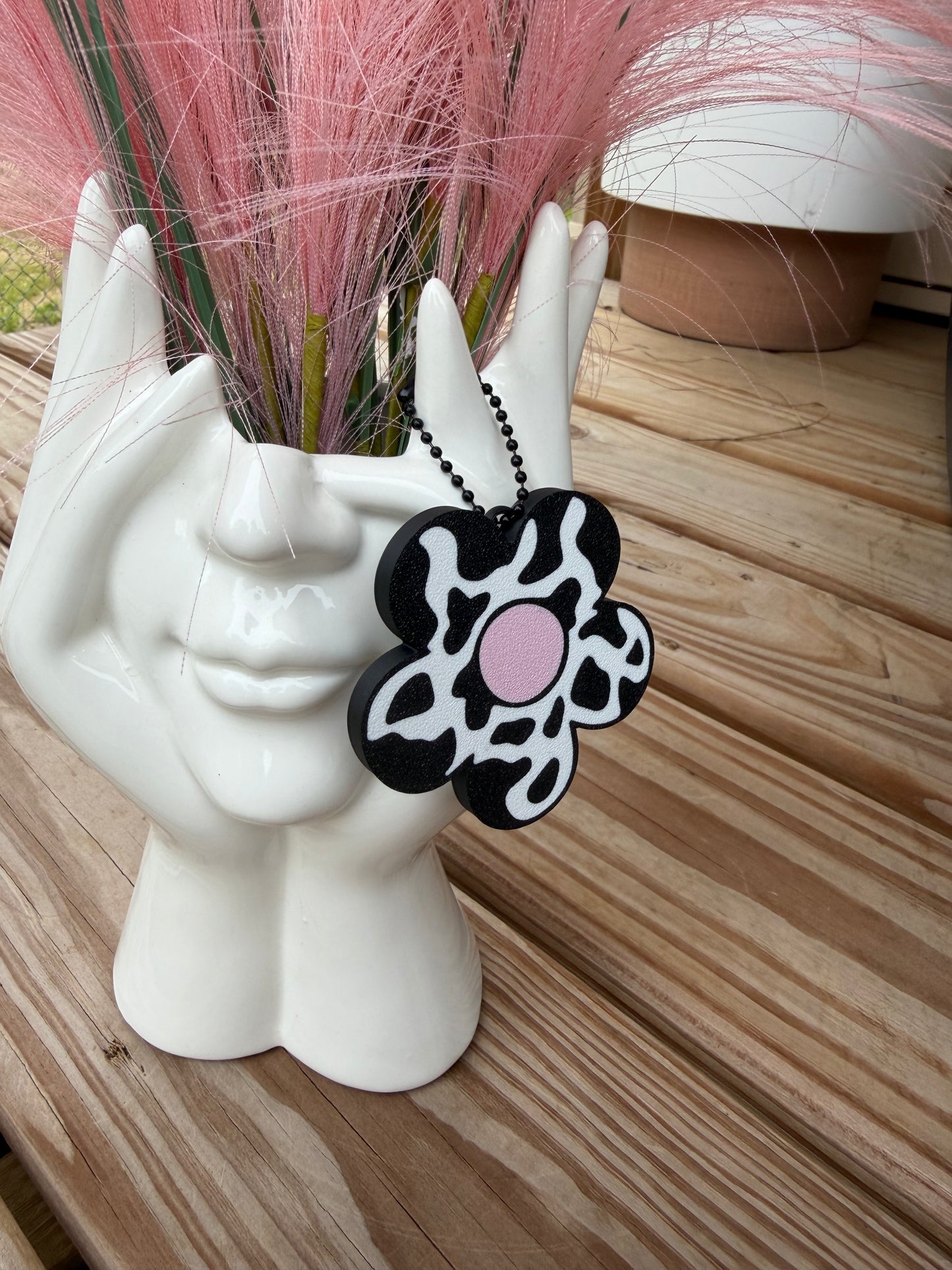 Cow Print Flower - Can Opener