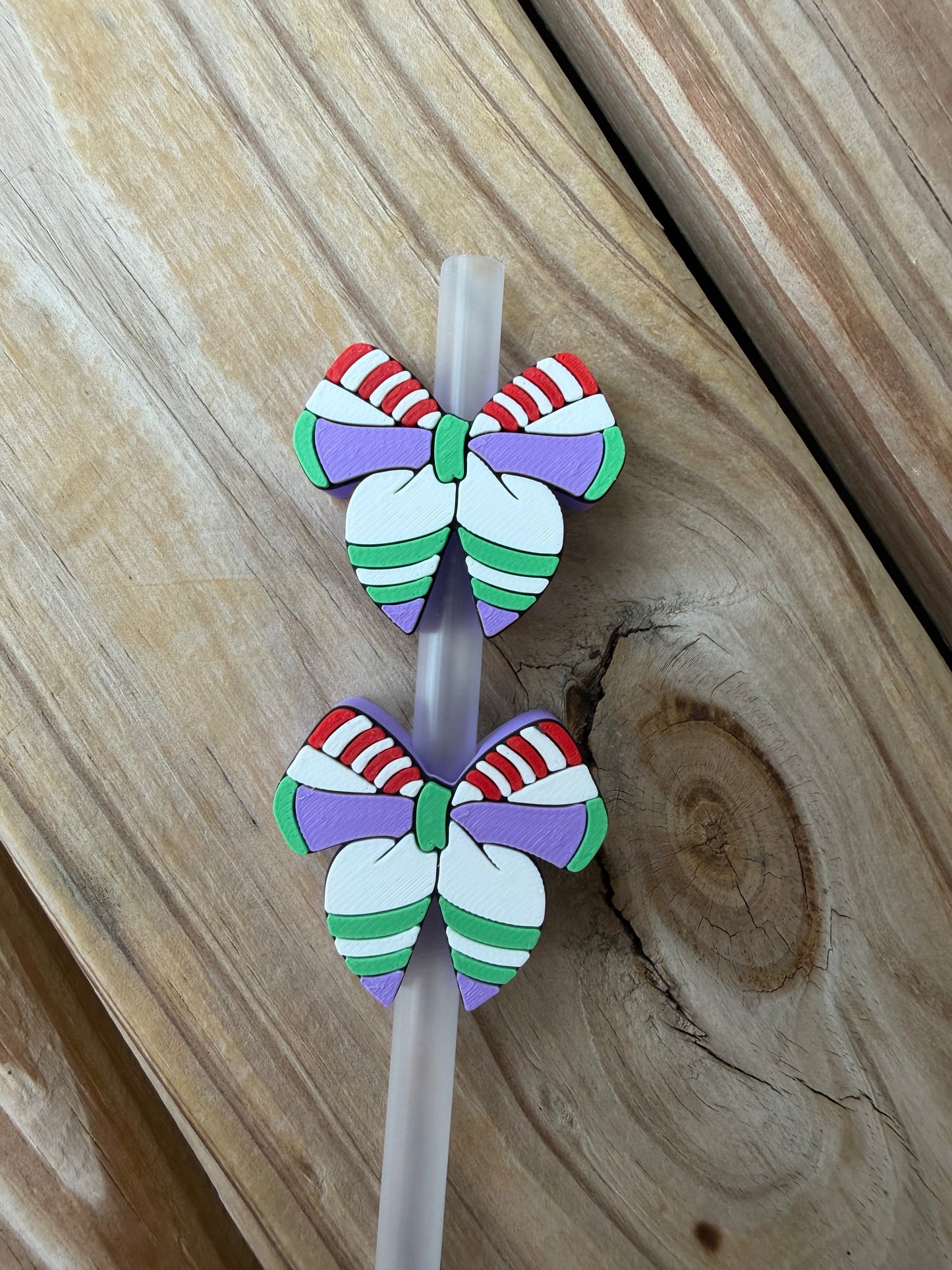 Toy Buzz Bow - 3d Straw Topper