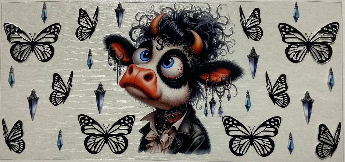 Cow (Butterfly & Crystals) - Wrap