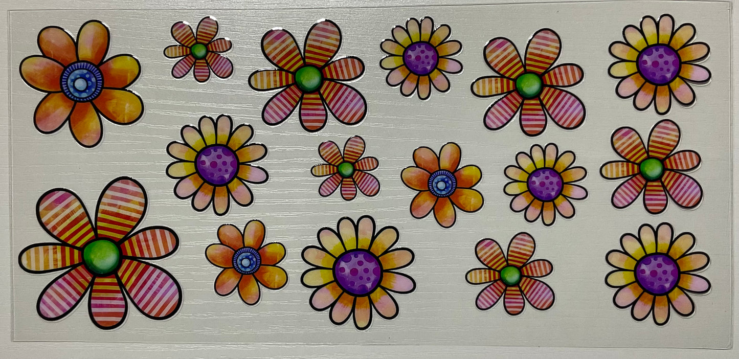 Floral (Orange & Yellow) - Wrap