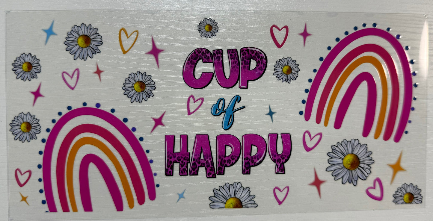 Rainbows Cup of Happy - Wrap