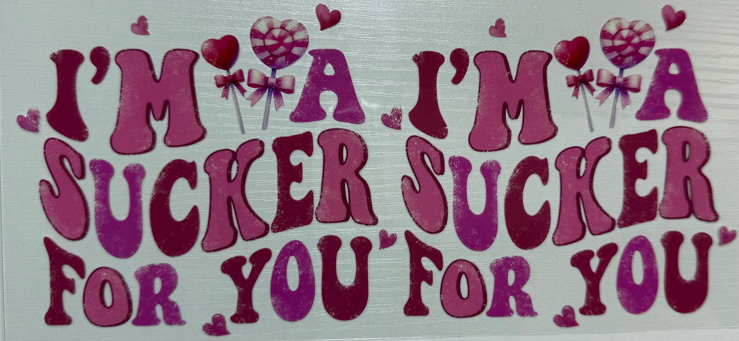 Valentine Sucker for You - Wrap