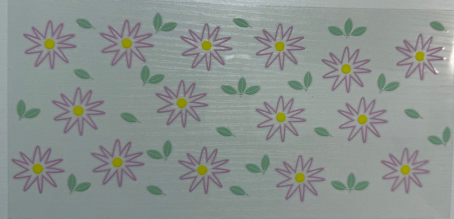 Floral (Pink Star) - Wrap