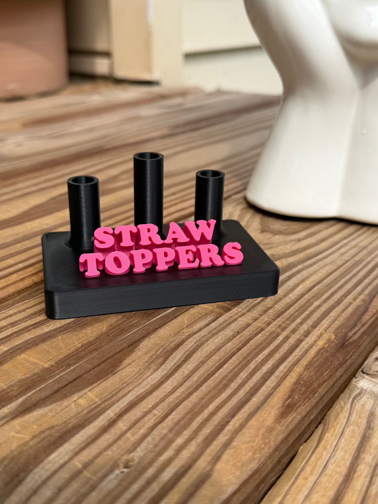 Straw Topper Display - 3d Printed