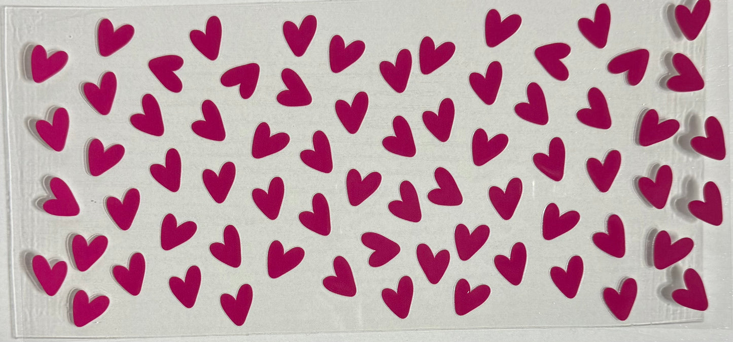 Hearts (Pink Small) - Wrap