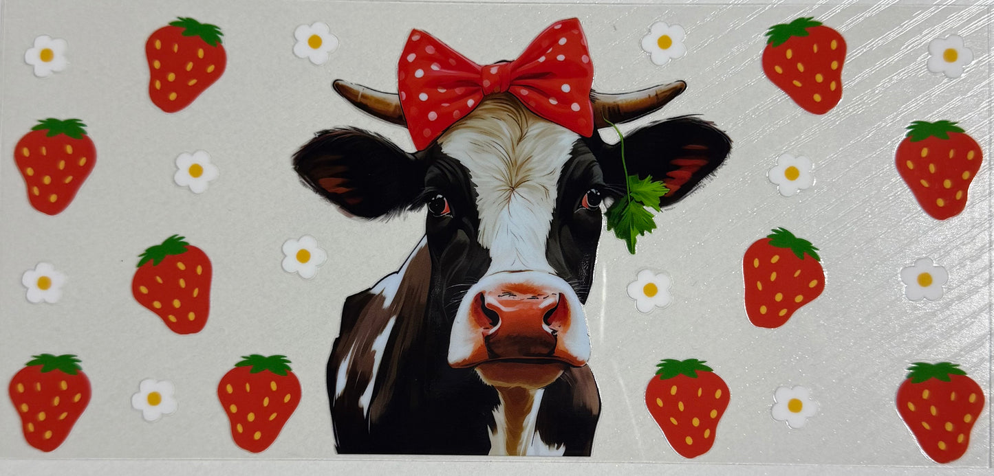 Cow (w/Strawberries) - Wrap