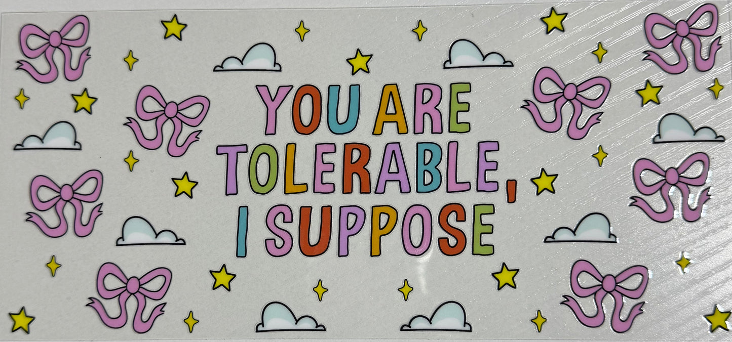 Bows (Pink - Tolerable) - Wrap