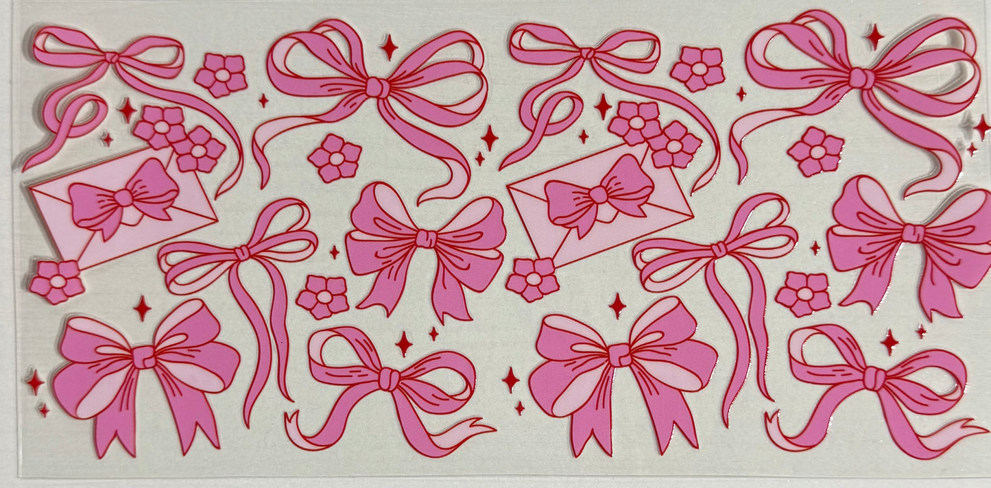 Bows (Pink w/Envelopes) - Wrap