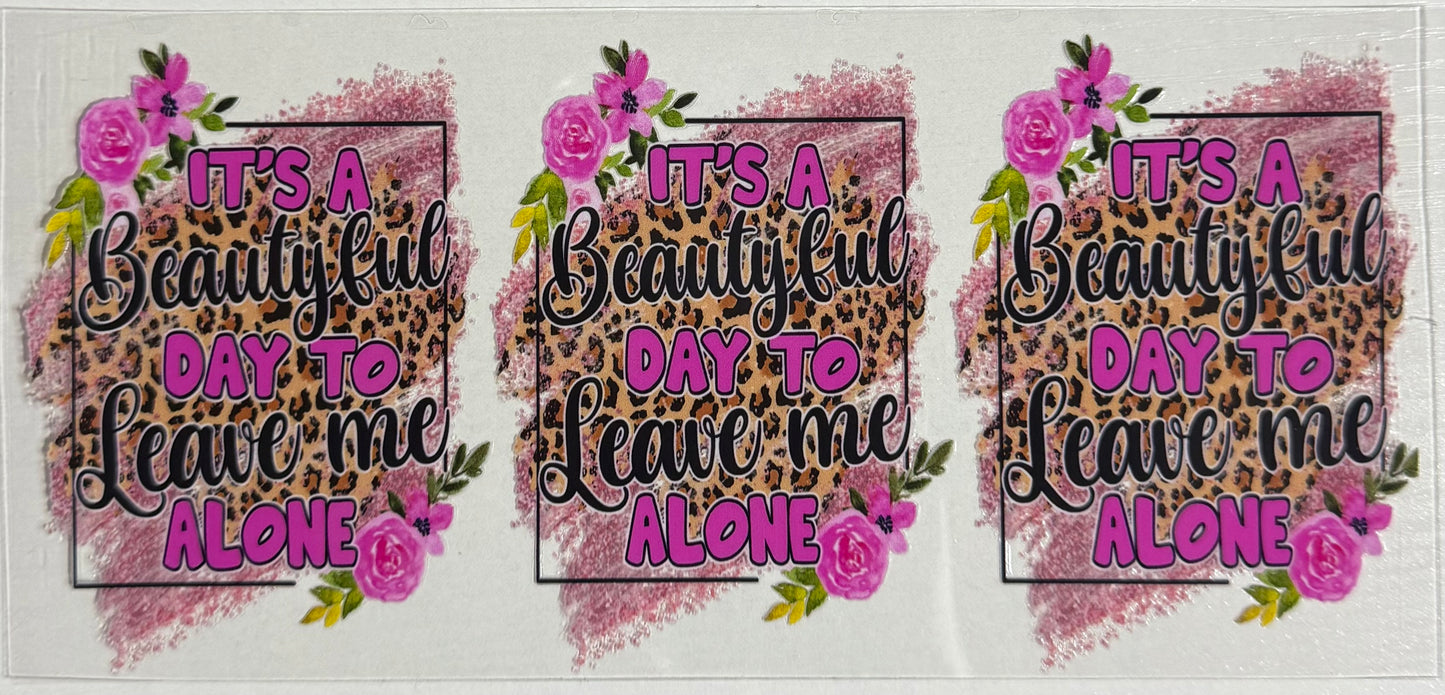 Leave Me Alone - Wrap