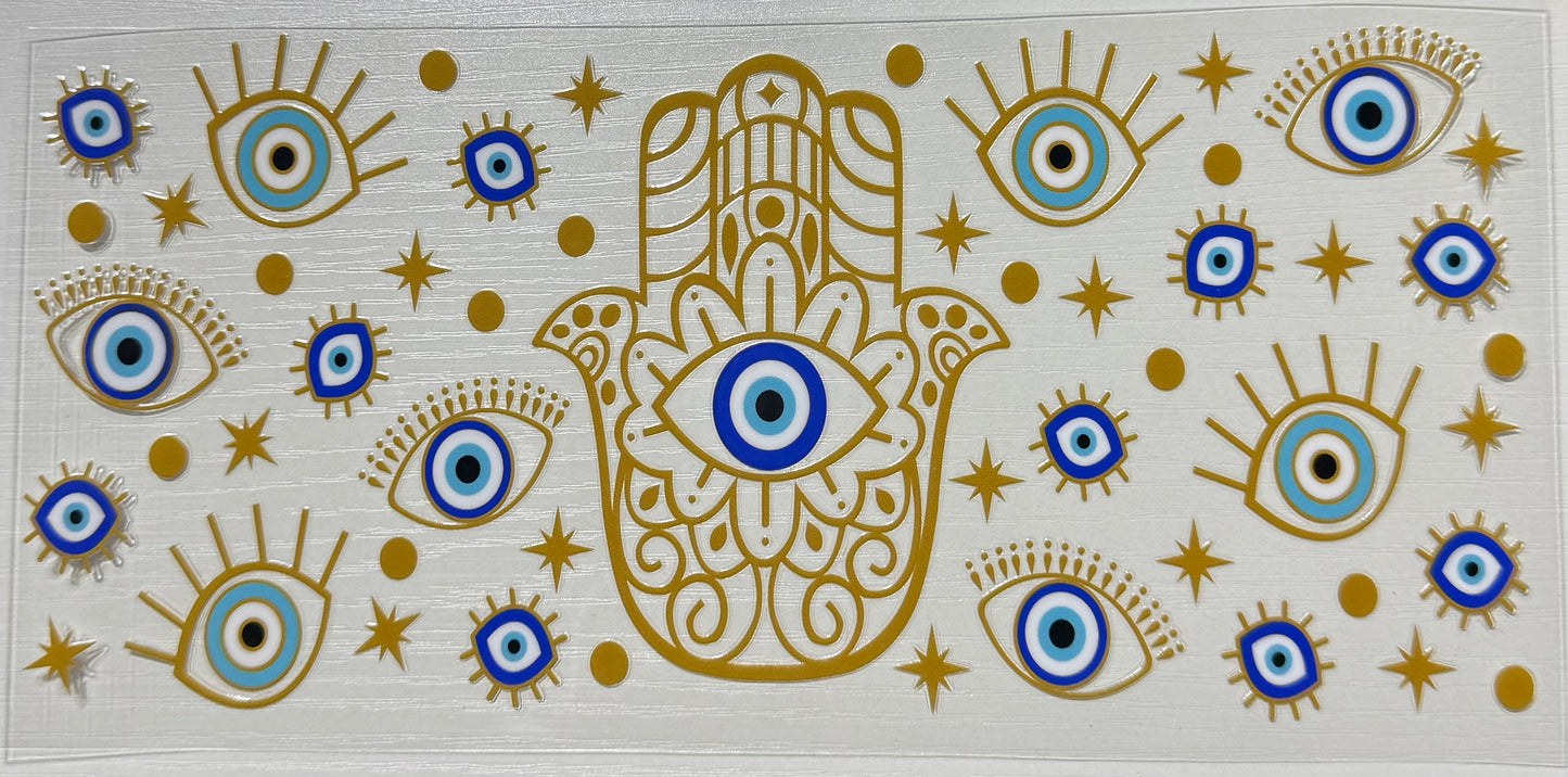 Evil Eye (Gold Hand) - Wrap