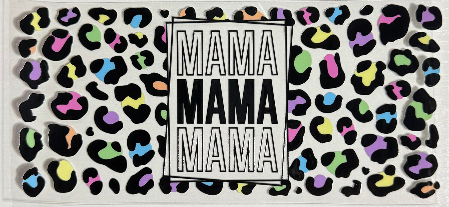 Mama (Bright Leopard) - Wrap