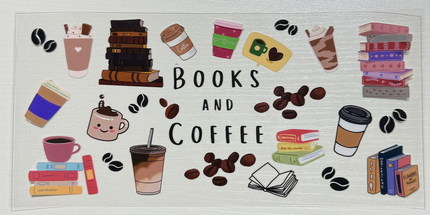 Books & Coffee (w/Beans) - Wrap