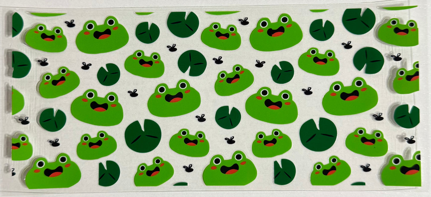 Cutie Frog w/ Lily Pads - Wrap