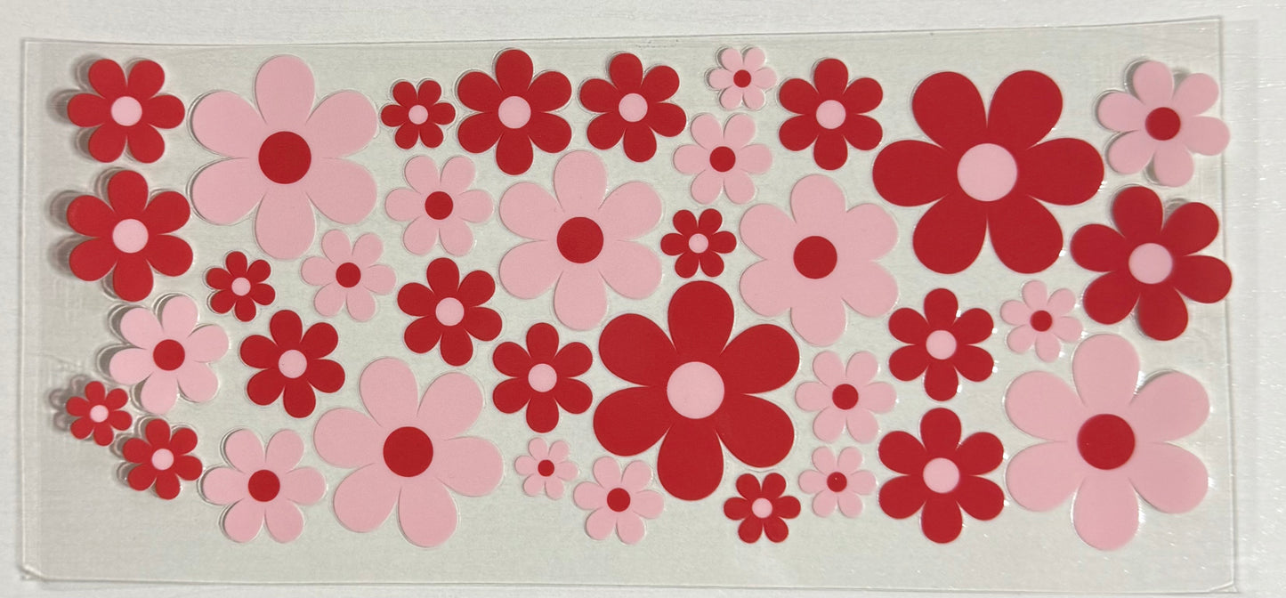 Floral (Red & Pink) - Wrap