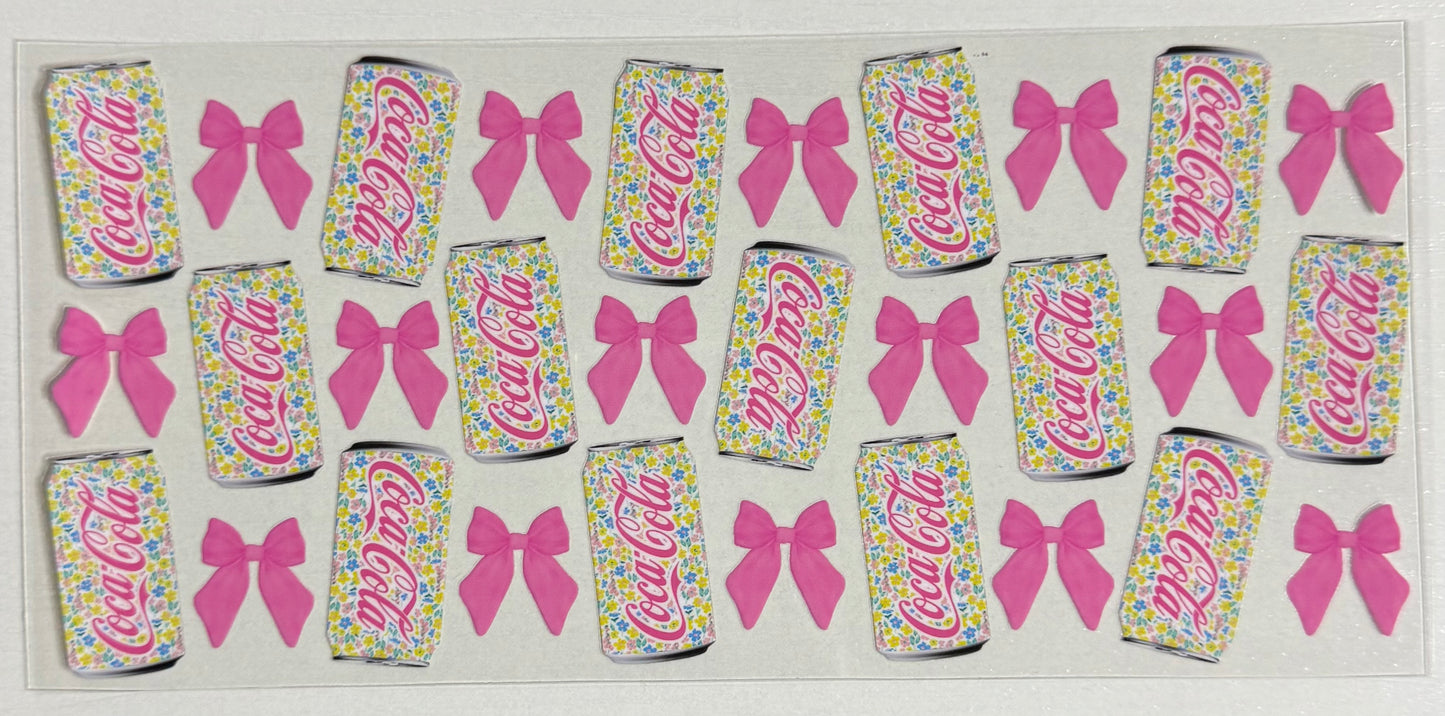 Food & Drink (Pastel Coke Cans) - Wrap