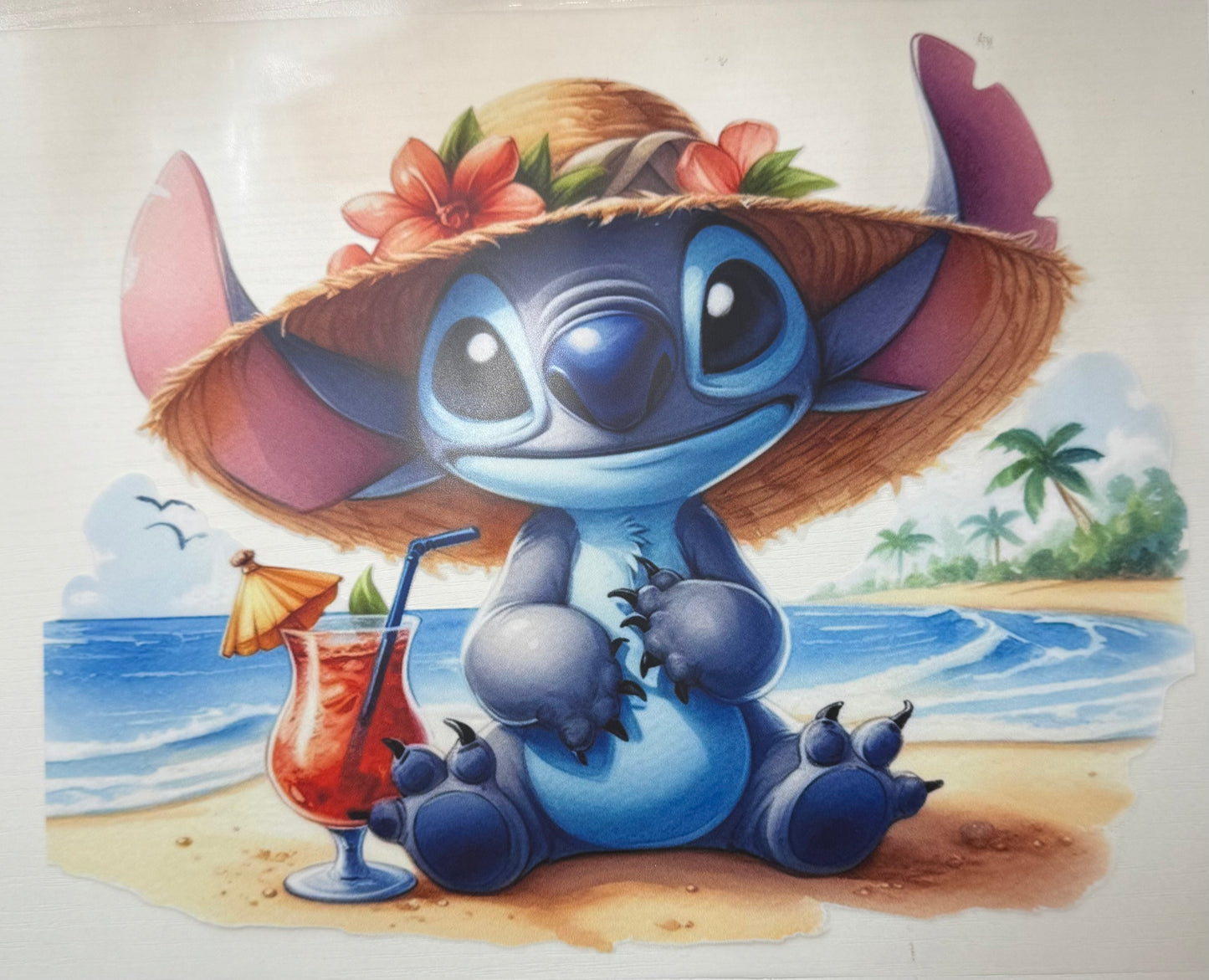 Stitch on the Beach - DTF
