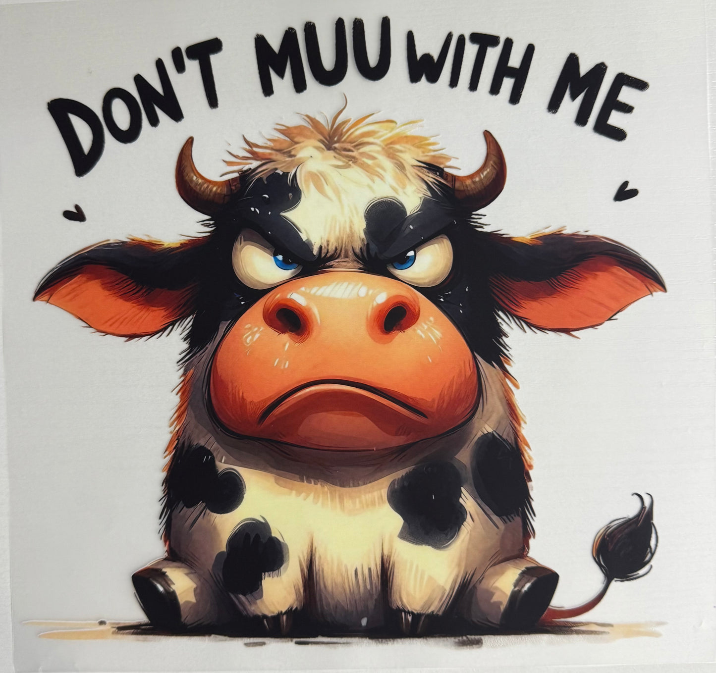 Angry Cow - DTF