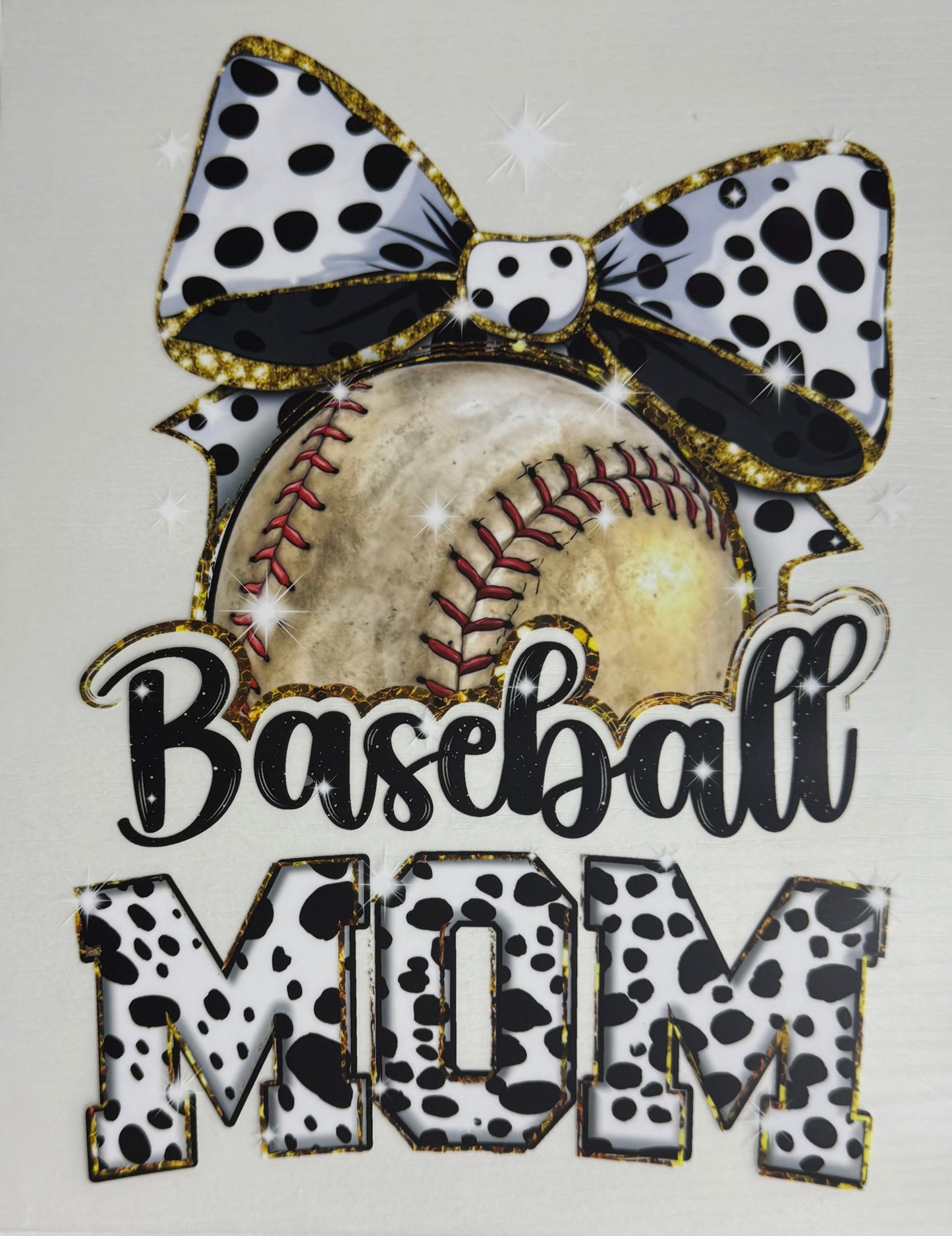 Baseball Mom (Spotted) - DTF