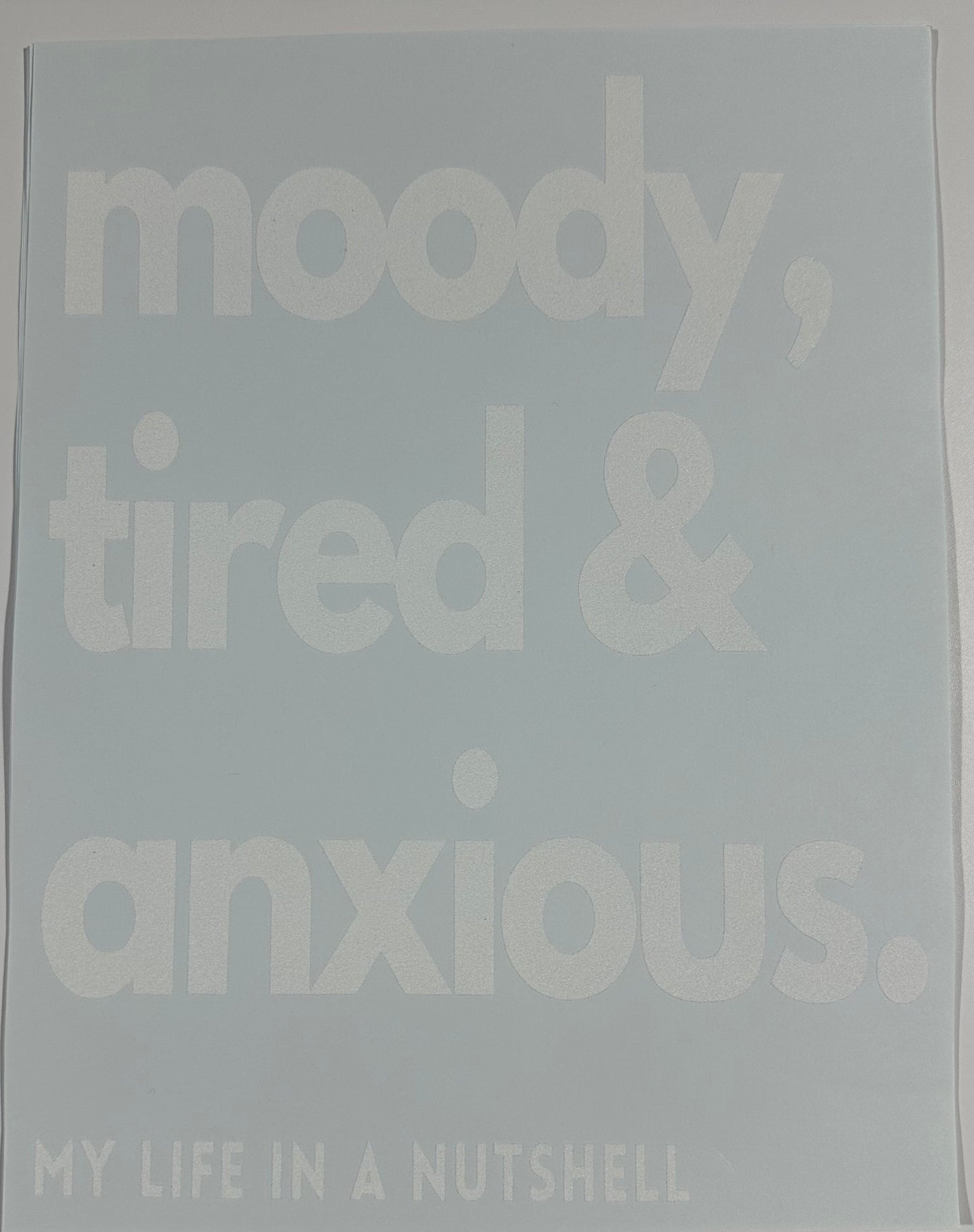 Single Color Print