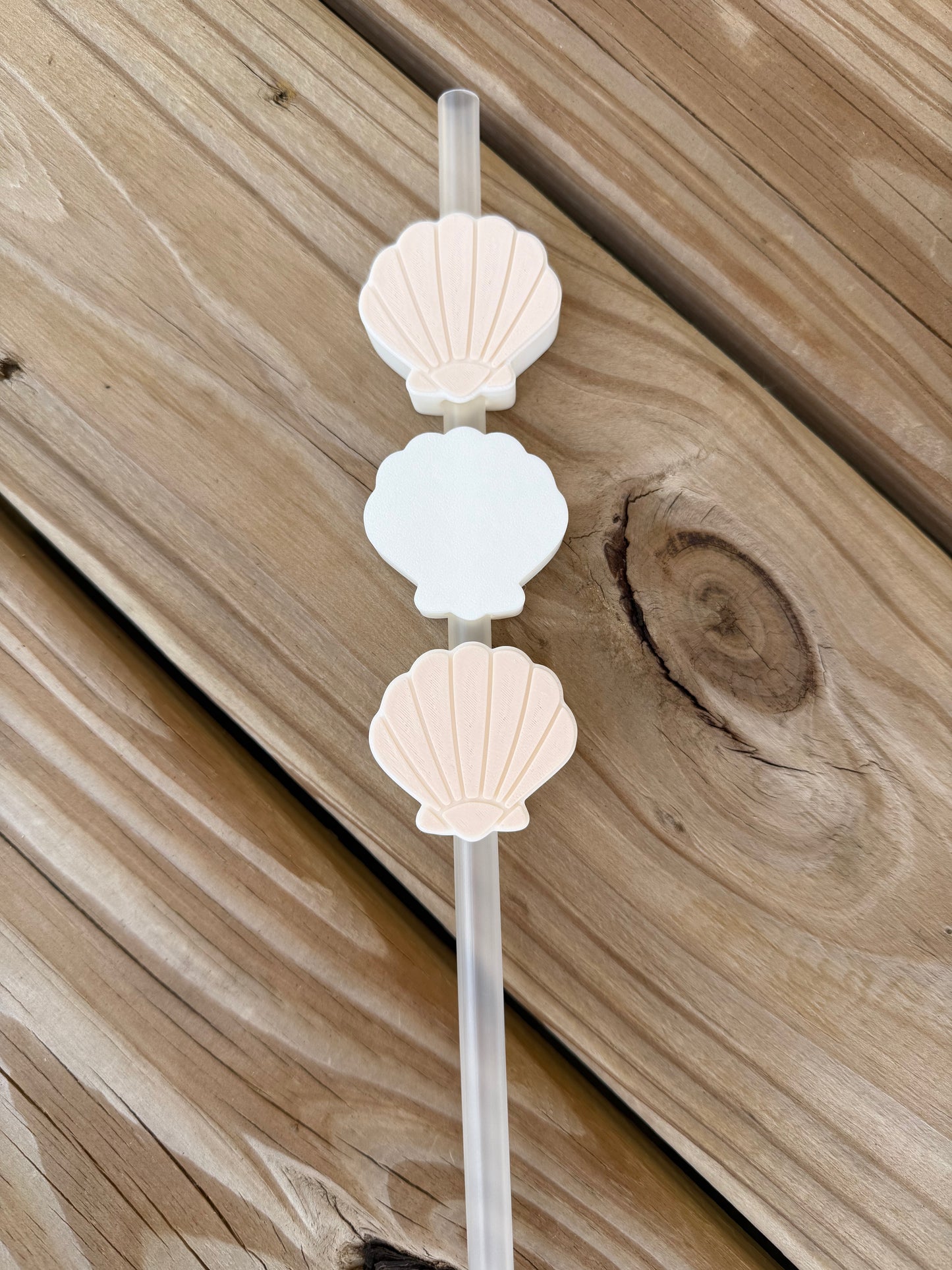 Sea Shell - 3d Straw Topper
