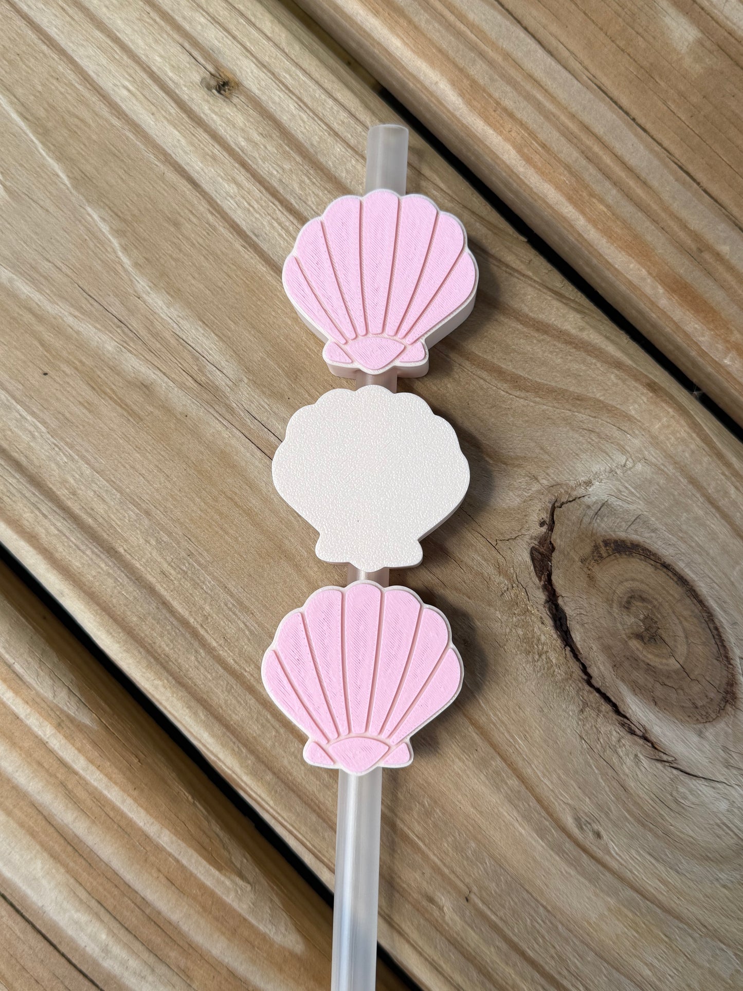 Sea Shell - 3d Straw Topper