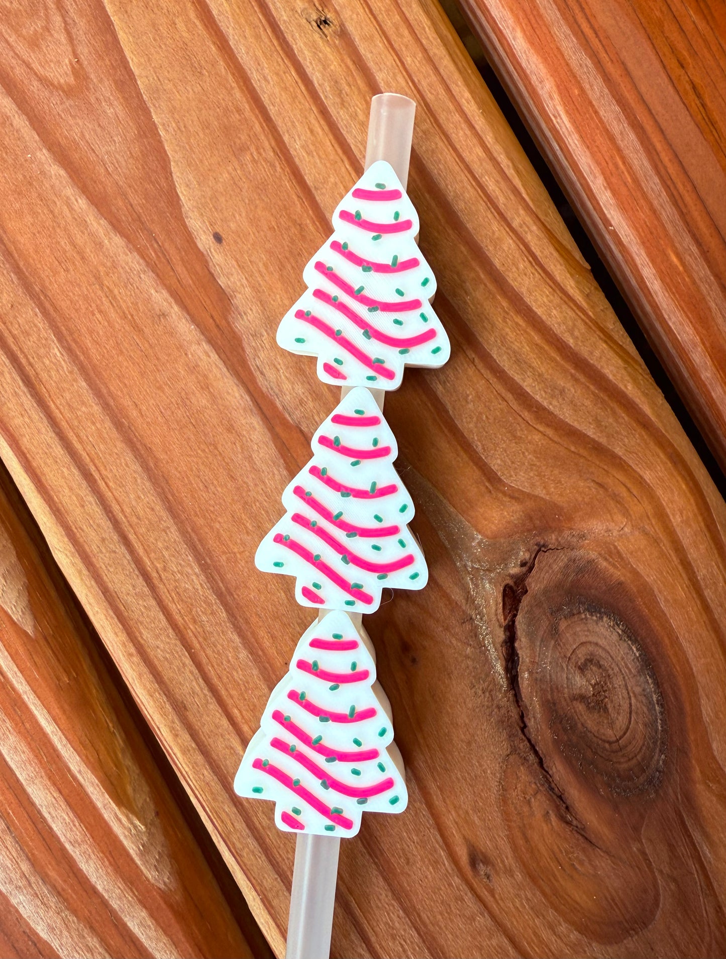 Debbie Tree - 3d Straw Topper
