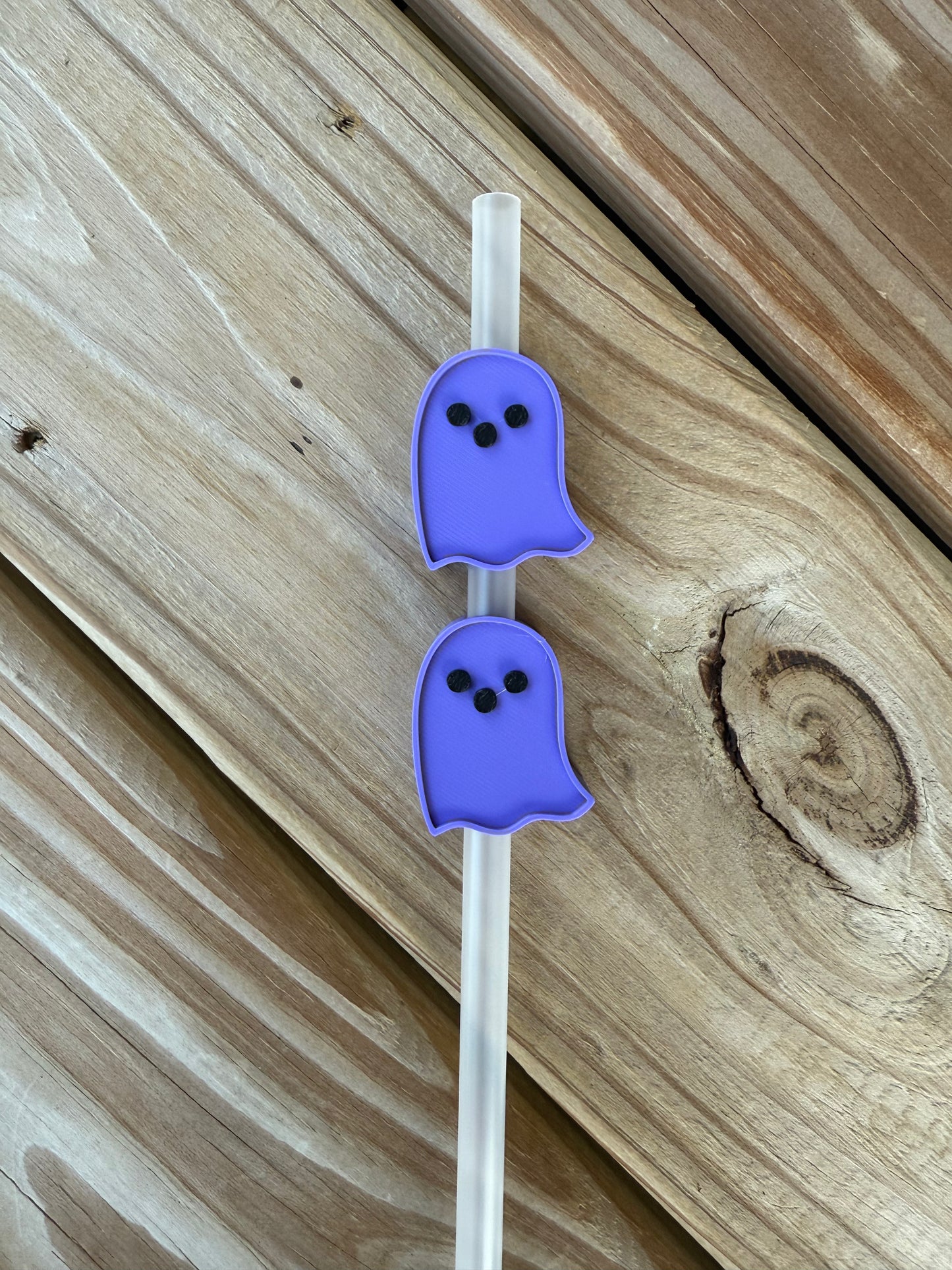 Ghost of Many Colors - 3d Straw Topper