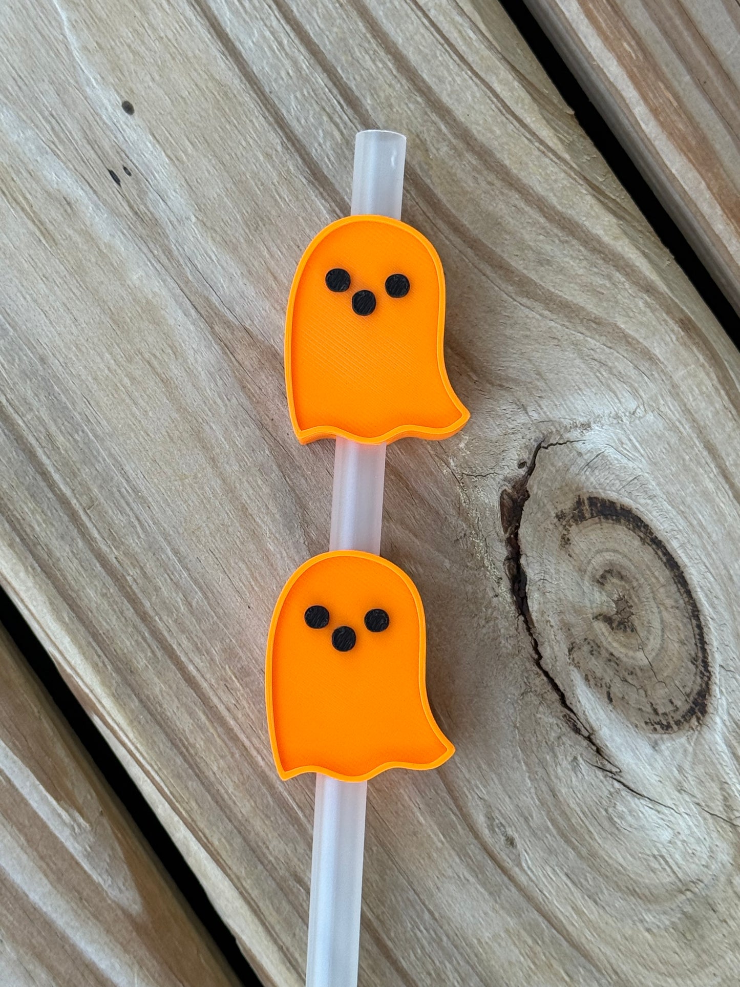 Ghost of Many Colors - 3d Straw Topper