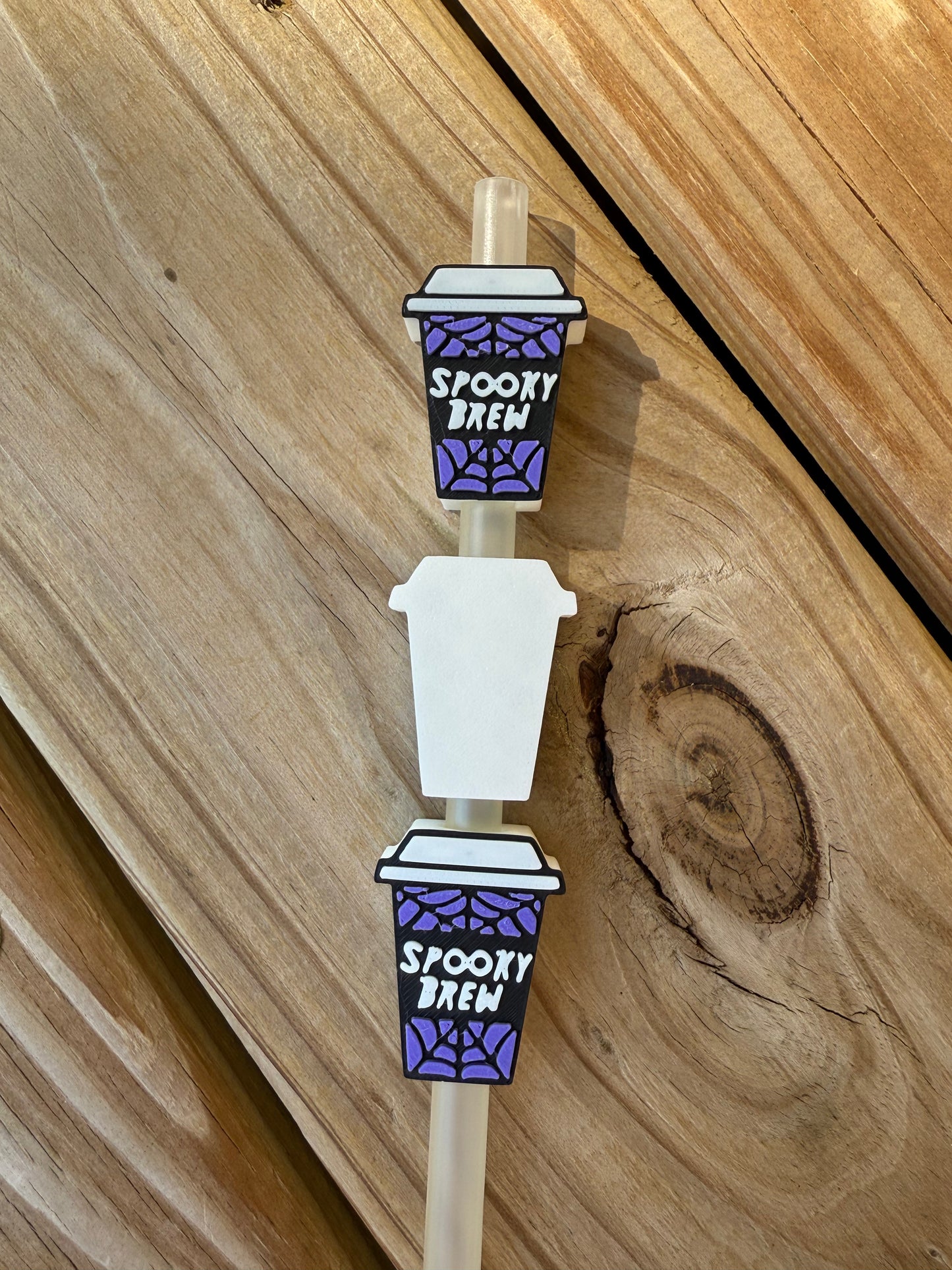 Spooky Brew - 3d Straw Topper