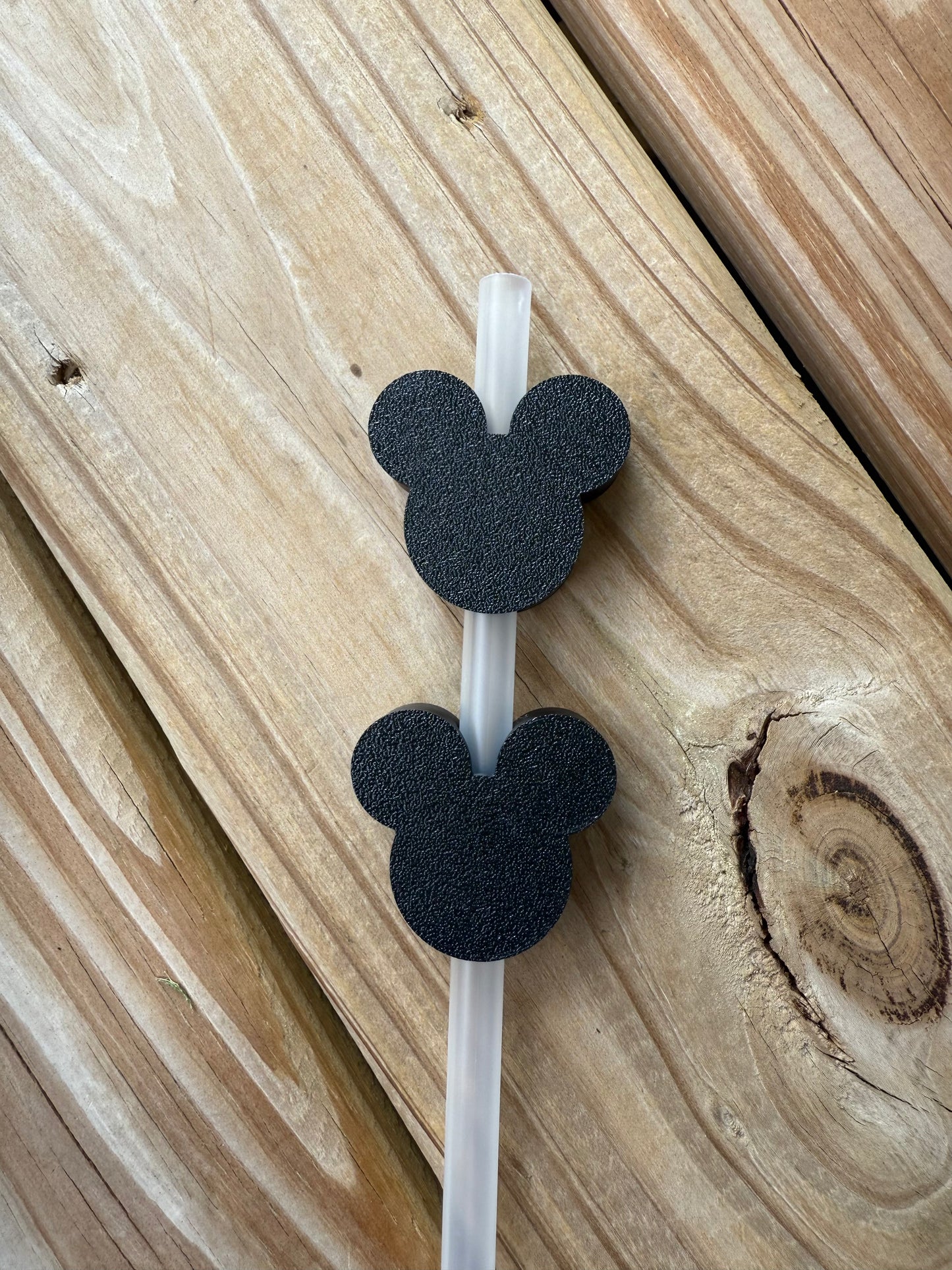Mouse Heads of Many Colors - 3d Straw Topper